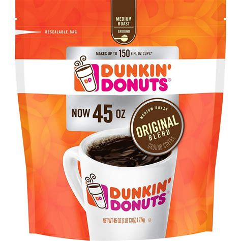 dunkin donuts coffee sam's club|dunkin original blend coffee.